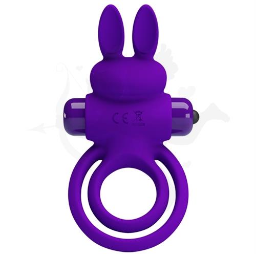 Anillo vibrador para retardar la eyaculacion y 10 velocidades